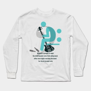 Bass Player Funny Novelty Musician Joke Long Sleeve T-Shirt